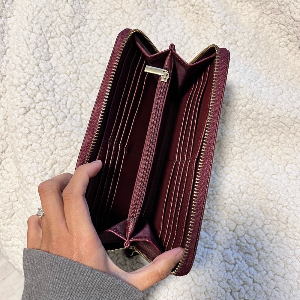 Leather Clutch Wallet